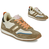 Παπούτσια Γυναίκα Χαμηλά Sneakers Serafini LADY D Beige / Brown