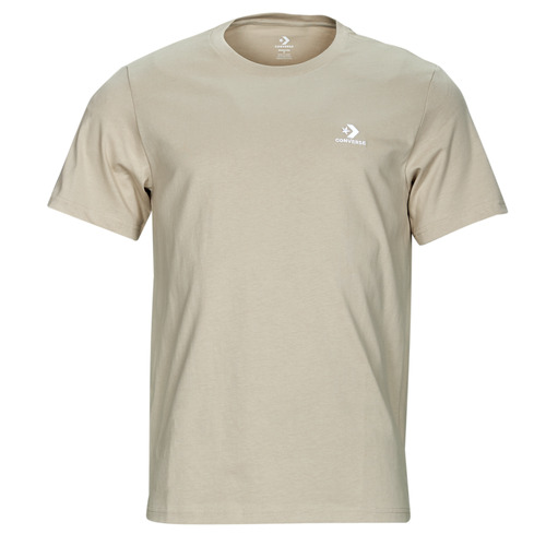 Υφασμάτινα Άνδρας T-shirt με κοντά μανίκια Converse GO-TO EMBROIDERED STAR CHEVRON TEE Beige