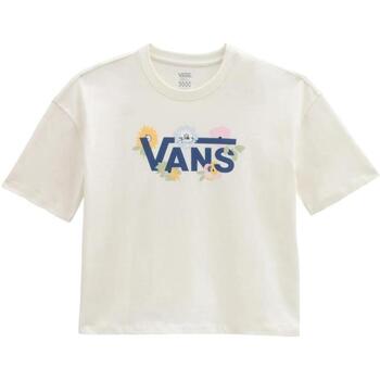 Υφασμάτινα Γυναίκα T-shirt με κοντά μανίκια Vans  Άσπρο