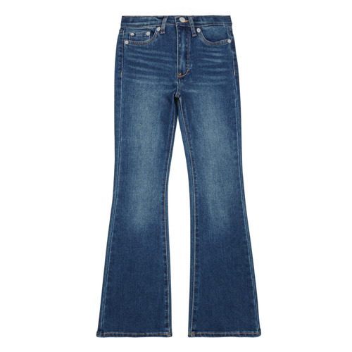 Υφασμάτινα Κορίτσι φαρδιά / καμπάνα Levi's LVG 726 HIGH RISE FLARE JEAN Μπλέ / Doublé / Talk