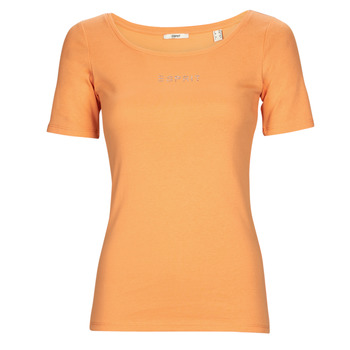 Υφασμάτινα Γυναίκα T-shirt με κοντά μανίκια Esprit tee Orange