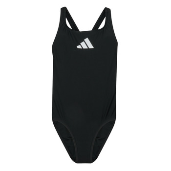 Υφασμάτινα Κορίτσι μαγιό  1 κομμάτι adidas Performance 3 BARS SOL ST Y Black