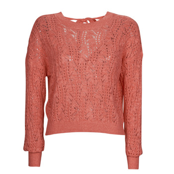 Υφασμάτινα Γυναίκα Πουλόβερ Vero Moda VMVERENA LS OPEN BOW BACK PULLOVER BOO Corail