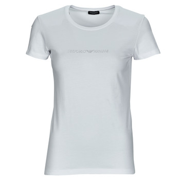 Υφασμάτινα Γυναίκα T-shirt με κοντά μανίκια Emporio Armani T-SHIRT CREW NECK Άσπρο