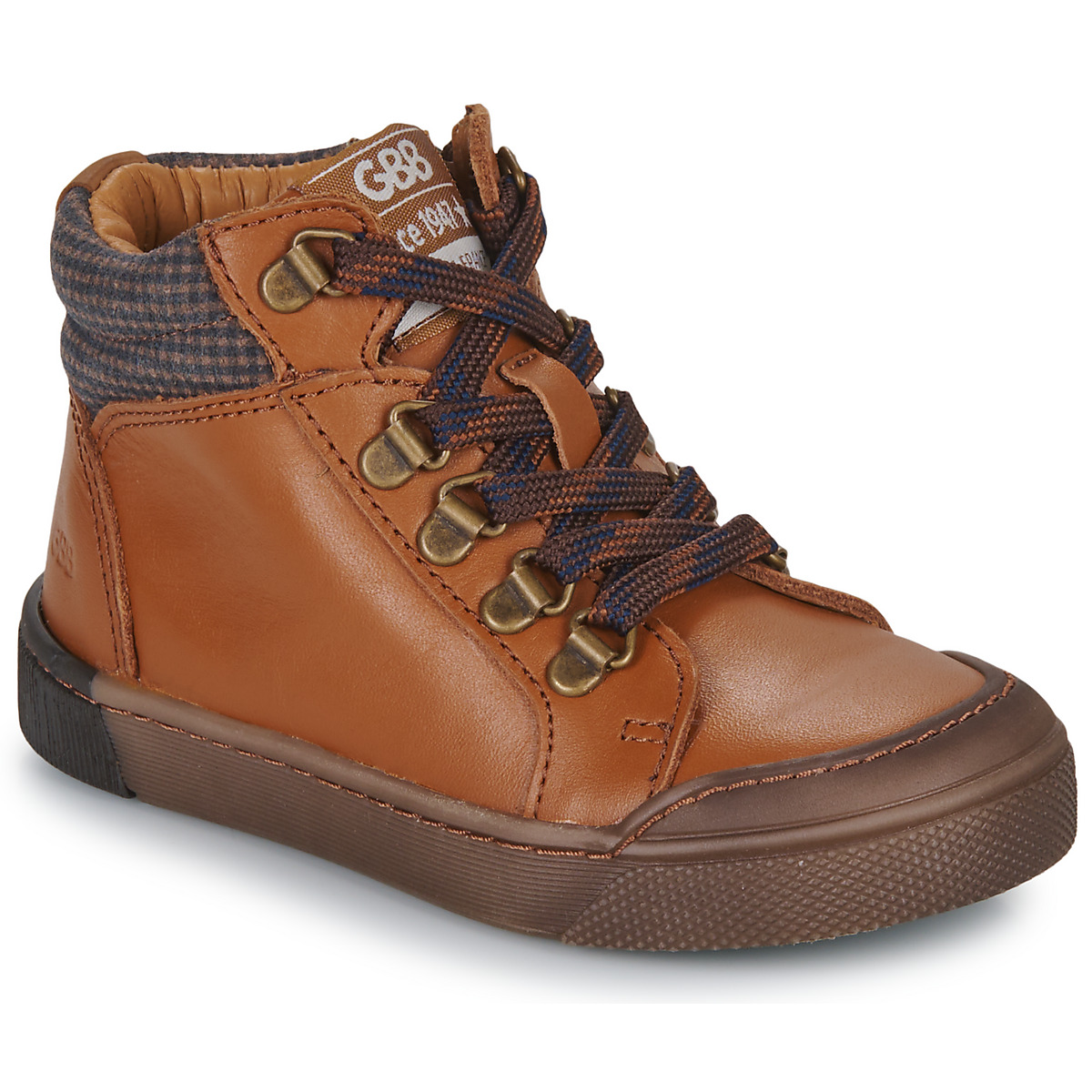 Παπούτσια Αγόρι Ψηλά Sneakers GBB POPI Brown