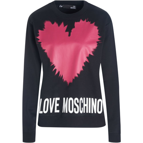 Υφασμάτινα Γυναίκα Φούτερ Love Moschino  Black