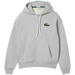 Υφασμάτινα Άνδρας Φούτερ Lacoste Unisex Loose Fit Hoodie - Gris Grey