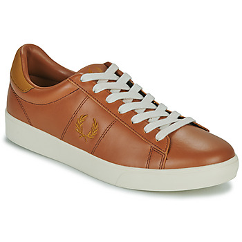 Παπούτσια Άνδρας Χαμηλά Sneakers Fred Perry SPENCER LEATHER Brown