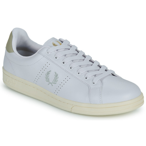 Παπούτσια Άνδρας Χαμηλά Sneakers Fred Perry B721 LEATHER Άσπρο