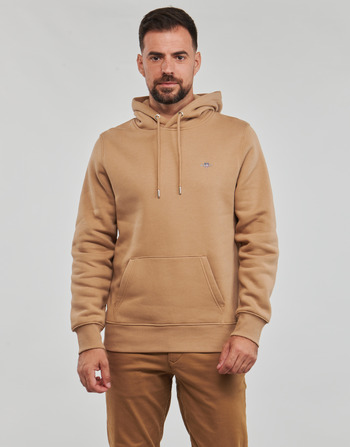 Υφασμάτινα Άνδρας Φούτερ Gant REG SHIELD HOODIE Beige