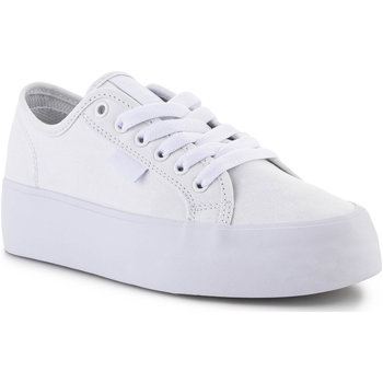 Παπούτσια Γυναίκα Χαμηλά Sneakers DC Shoes DC Manual Platform ADJS300280-WW0 Άσπρο