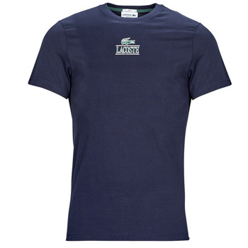 Υφασμάτινα Άνδρας T-shirt με κοντά μανίκια Lacoste TH1147 Marine