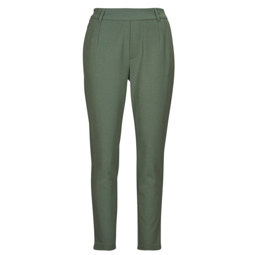 Vila VIVARONE HW SLIM PANT Green