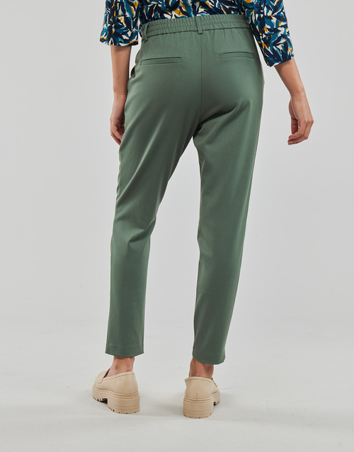 Vila VIVARONE HW SLIM PANT Green