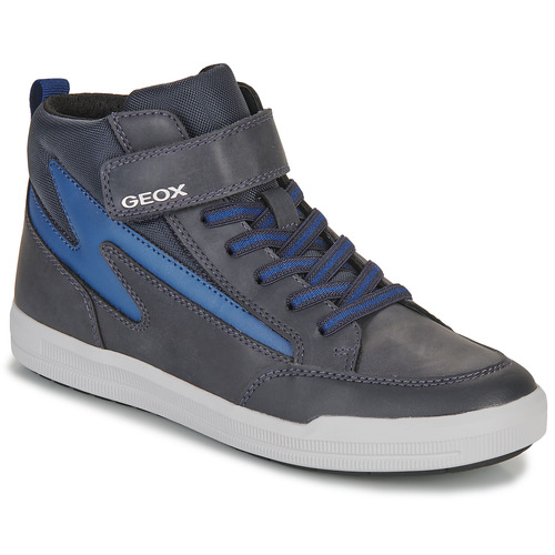 Παπούτσια Αγόρι Ψηλά Sneakers Geox J ARZACH BOY Grey / Marine