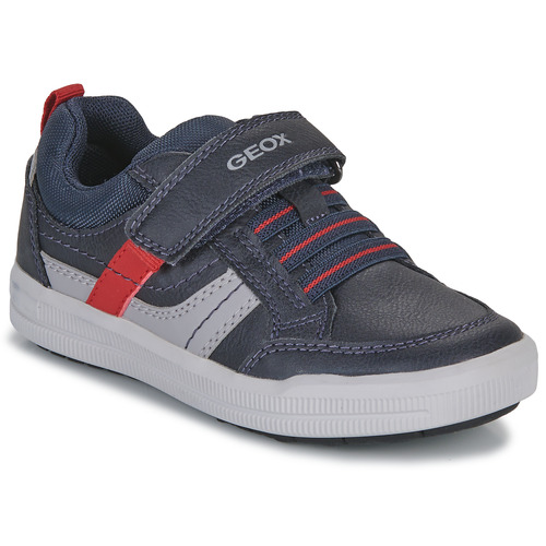 Παπούτσια Αγόρι Χαμηλά Sneakers Geox J ARZACH BOY Marine / Red