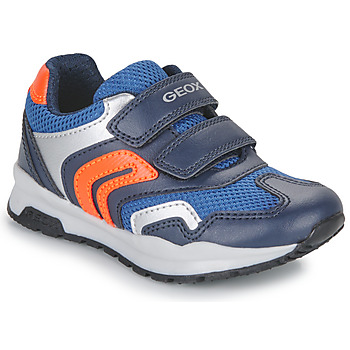 Παπούτσια Αγόρι Χαμηλά Sneakers Geox J PAVEL A Marine / Orange