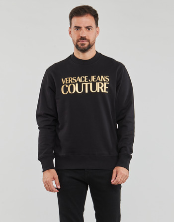 Υφασμάτινα Άνδρας Φούτερ Versace Jeans Couture GAIT01 Black / Gold