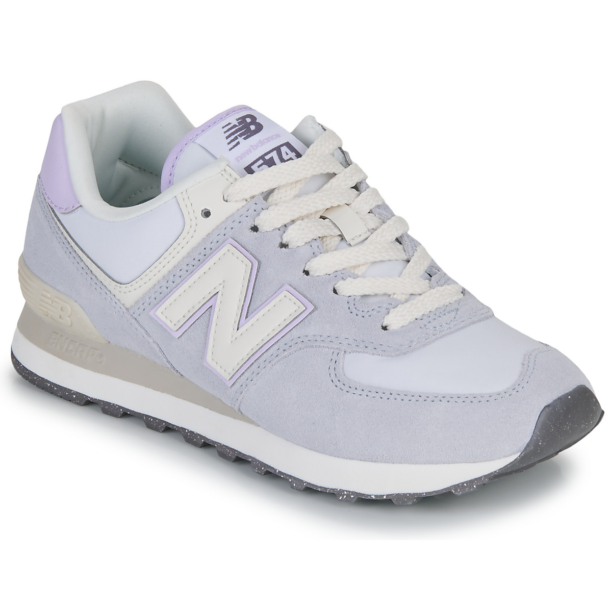 Παπούτσια Γυναίκα Χαμηλά Sneakers New Balance 574 Violet / Beige