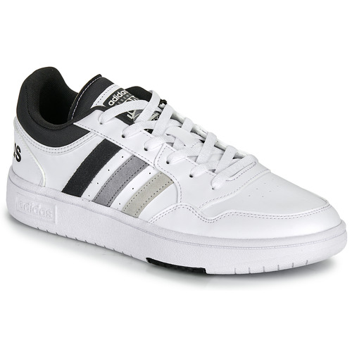 Adidas Sportswear HOOPS 3.0 Άσπρο / Grey / Black