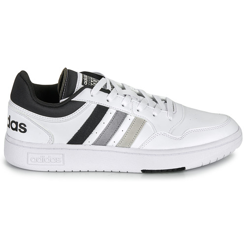 Adidas Sportswear HOOPS 3.0 Άσπρο / Grey / Black