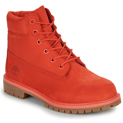 Παπούτσια Παιδί Μπότες Timberland 6 IN PREMIUM WP BOOT Red