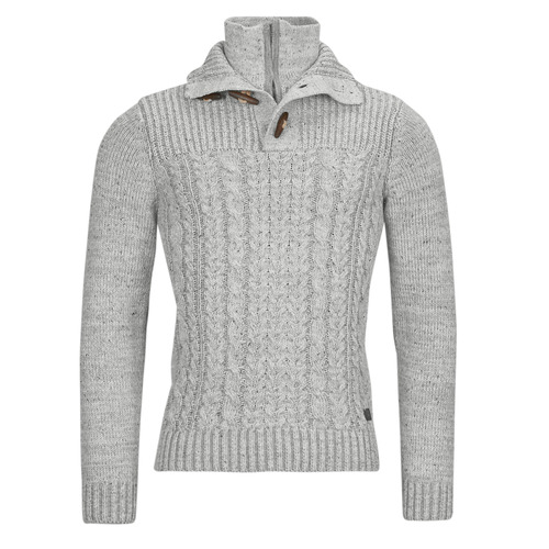 Υφασμάτινα Άνδρας Πουλόβερ Petrol Industries MEN KNITWEAR COLLAR Grey /  clair