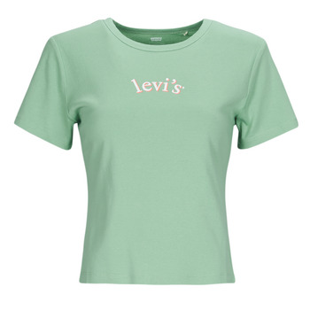 Υφασμάτινα Γυναίκα T-shirt με κοντά μανίκια Levi's GRAPHIC RICKIE TEE Μπλέ