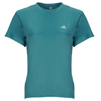 Υφασμάτινα Γυναίκα T-shirt με κοντά μανίκια adidas Performance RUN IT TEE Μπλέ