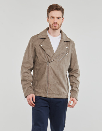 Jack & Jones JJROCKY FAUX SUEDE BIKER JACKET