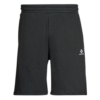 Υφασμάτινα Άνδρας Σόρτς / Βερμούδες Converse GO-TO EMBROIDERED STAR CHEVRON FLEECE SHORT Black