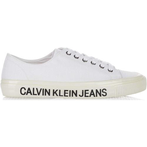 Παπούτσια Γυναίκα Sneakers Calvin Klein Jeans  Άσπρο