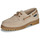 Παπούτσια Άνδρας Boat shoes Pellet OLIVIO Velours / Craie