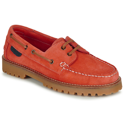 Παπούτσια Γυναίκα Boat shoes Pellet OLIVIA Velours / Corail