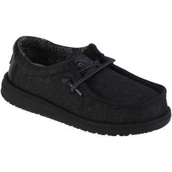 Παπούτσια Αγόρι Χαμηλά Sneakers HEYDUDE Wally Youth Basic Black