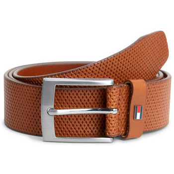 Αξεσουάρ Άνδρας Ζώνες Tommy Hilfiger ADAN LEATHER EMBOSSED W.3.5 BELT MEN ΤΑΜΠΑ