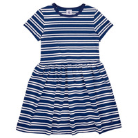 Υφασμάτινα Κορίτσι Κοντά Φορέματα Petit Bateau MARILYN Marine