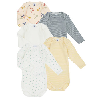 Υφασμάτινα Παιδί Πιτζάμα/Νυχτικό Petit Bateau BODY US ML TROTINETTE X5 Multicolour