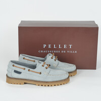 Παπούτσια Γυναίκα Boat shoes Pellet OLIVIA Velours / Glacial