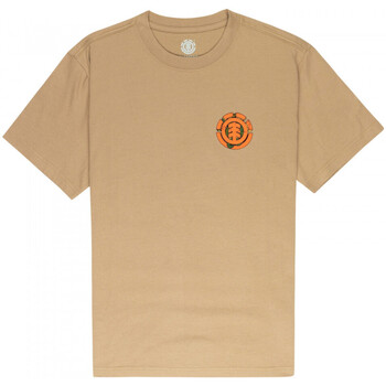 Υφασμάτινα Άνδρας T-shirts & Μπλούζες Element Snake Beige