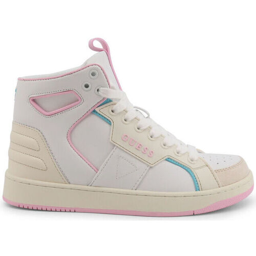 Παπούτσια Γυναίκα Sneakers Guess - basqet-fl7bsq-lea12 Άσπρο