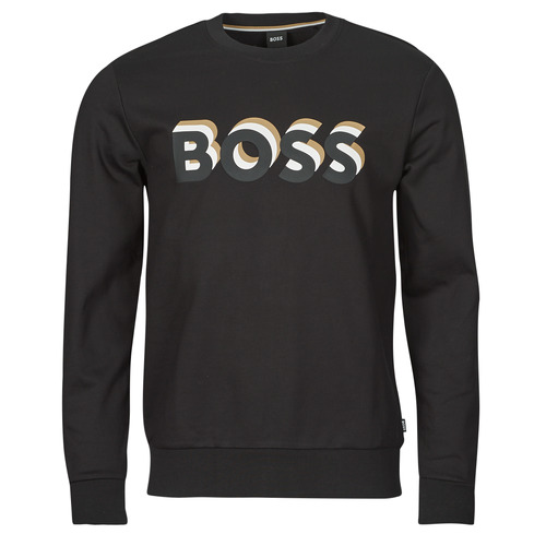 Υφασμάτινα Άνδρας Φούτερ BOSS Soleri 07 Black