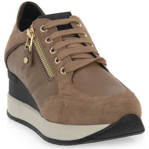 Παπούτσια Γυναίκα Multisport Melluso WALK ALLACCIATA Brown