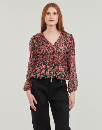 Υφασμάτινα Γυναίκα Μπλούζες Desigual BLUS_ZOÉ Black / Red