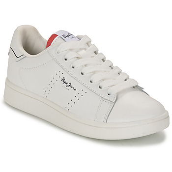 Παπούτσια Αγόρι Χαμηλά Sneakers Pepe jeans PLAYER BASIC B Άσπρο