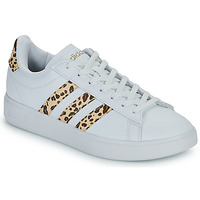 Παπούτσια Γυναίκα Χαμηλά Sneakers Adidas Sportswear GRAND COURT 2.0 Άσπρο / Leopard