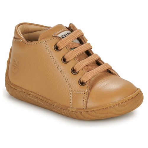 Παπούτσια Παιδί Ψηλά Sneakers Shoo Pom WOOD ZIP BASE Cognac