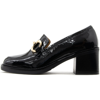 Παπούτσια Γυναίκα Μοκασσίνια Paola Ferri PATENT LEATHER MOCCASINS WOMEN ΜΑΥΡΟ