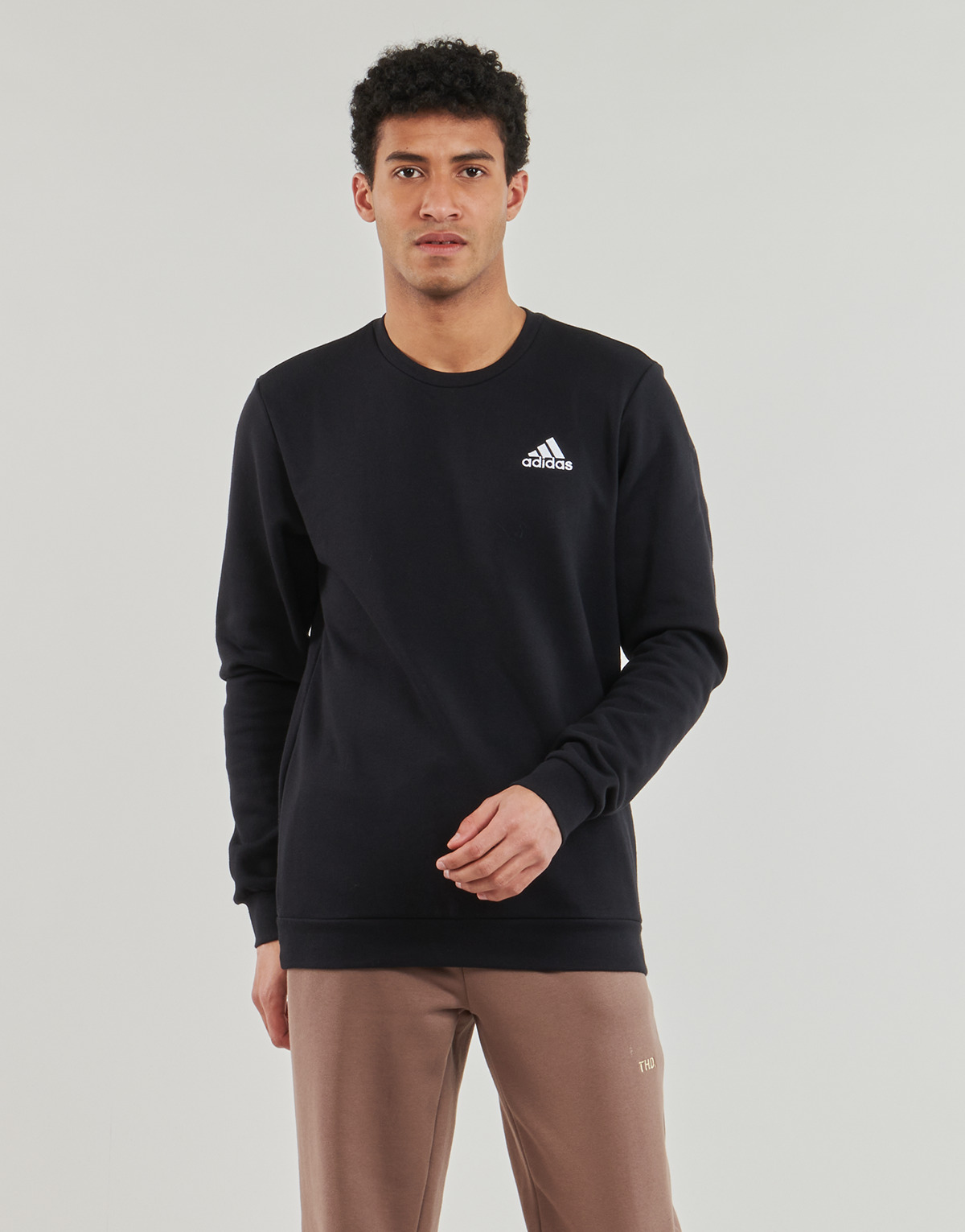 Υφασμάτινα Άνδρας Φούτερ Adidas Sportswear M FEELCOZY SWT Black