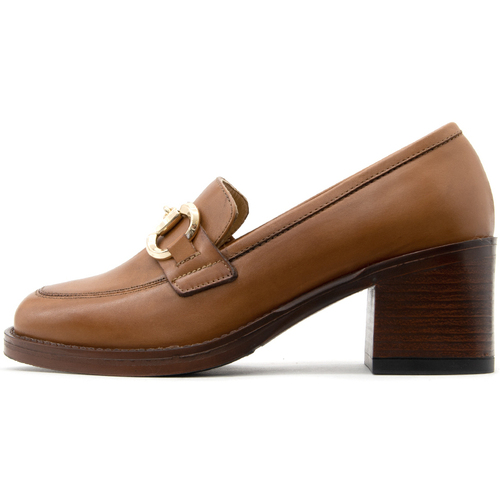 Παπούτσια Γυναίκα Μοκασσίνια Paola Ferri LEATHER MOCCASINS WOMEN ΤΑΜΠΑ